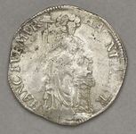 175 Zilveren 3 gulden, Nederlandse Maagd, Utrecht, fr.-