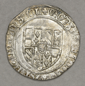 185 Zilveren dubbele Stuiver (Patard), Philips de Schone, Brugge, fr.-z.