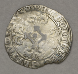 218 Zilveren dubbele stuiver (Patard), Philips de Schone, Brugge, fr.+