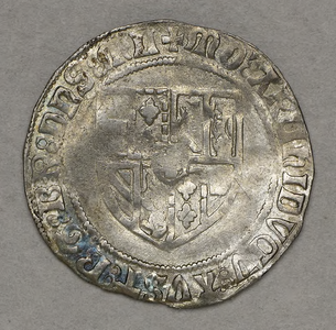 224 Zilveren dubbele Stuiver (Patard), Philips de Schone, MM onleesbaar, .fr.-