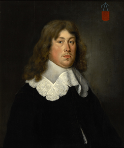 292 Portret van heer Hubregt de Haze (1619-1686), Hollandse school
