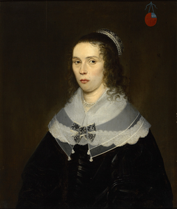 293 Portret van Suzanne Brouwer (1622-1706), echtgenote van Hubregt de Haze, Hollandse school