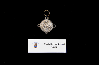 63 Medaille van de stad Cadiz