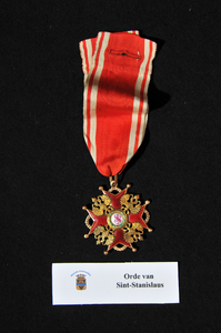 66 Medaille Orde van Stanislav. De Orde van Sint-Stanislaus