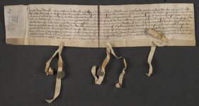 CHV-944 Schepenbrief van Middelburg. Warrantbrief van Jacob van Domburch, parochiaan te Middelburg, voor Pancraes van ...