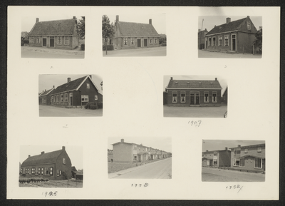 1030 Arbeiderswoningen in 1907, 1925, 1958