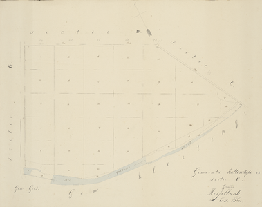 859 Kattendijke, Mosselbank C1, [circa 1900]. kaart (1 blad)