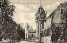 2780 Kasteel Westhove Achterzijde, bij Domburg. Gezicht op de achterzijde van kasteel Westhove bij Domburg