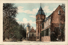 2784 Kasteel Westhove . - achterzijde Oostkapelle. Gezicht op de achterzijde van kasteel Westhove bij Domburg