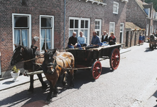 609 Boerenkar tijdens de Palm Trekparade Brussel-Amsterdam 1996 te Veere