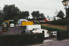 622 Parkeerterrein van de deelnemers aan de Palm Trekparade Brussel-Amsterdam 1996 te Veere