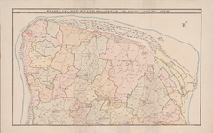 12 Blad [6]. Boven stuk. Walcheren bewesten de lijn Gapinge, Sint Laurens, Biggekerke. kaart (1 blad) ; 50 x 84 cm., ...