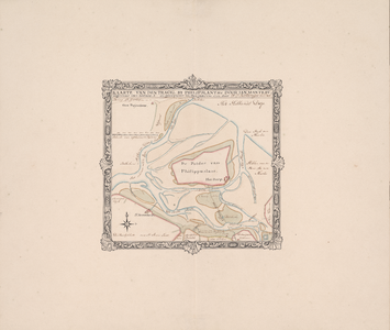 192 circa 1670. Blad [15]. Kaarte van den Tragel by Philipslant, etc. Kaart van het noordelijk gedeelte van het eiland ...