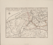264 circa 1715. Blad [25]. Carte des environs de Bruges, l'Ecluse, Sas de Gand, Hulst, et d'Anvers avec les vieilles, ...