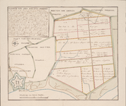 407 1692. Blad [7]. Kaarte van den Helena Polder aan den Eijlande van Biervliet bedijkt a(nn)o 1691. Kaart van de ...