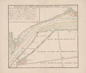 58 1750. Blad [41]. Eerste stuk. Kaart van het gedeelte van het Arnemuidse Gat tussen de Middelburgse haven en de ...