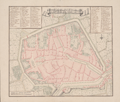 77 1751. Blad [7]. Grondtekening van Zierikzee. / D.W.C. Hattinga en A. Hattinga, 1751. Schaal 1:2.330 (circa). kaart ...