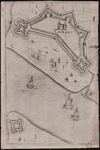1596 [Vestingwerken van] Cassant. Schaal [c. 1:15.000]. [Frankfurt , 1683]. 1 plattegrond : kopergr. ; 32,7 x 21,4 cm, ...