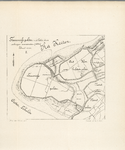606 1660. Kaart van de Stavenissepolder met de later verkregen aanwinsten (1660) , (door A. Hollestelle), met titel ...