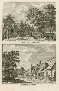 119 T' Dorp Grypskerke. T' Zelve Anders. Twee gezichten in het dorp Grijpskerke, op 1 plaat