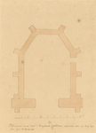 128 Plattegrond van de kapel te Hoogelande (Walcheren). Plattegrond van de kapel te Hoogelande