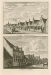 1656 T' Dorp Wemeldinge. T' Zelve Anders. Twee gezichten in het dorp Wemeldinge, met ambachtshuis en ambachtsheer, en ...
