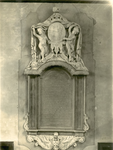 1733a Het gedenkteken voor Barbara Theodora van Willigen, in de Nederlandse Hervormde kerk te Burgh, na restauratie na ...