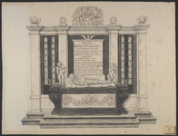 2085 De graftombe, door Rombout Verhulst, van Hieronimus van Tuyll van Serooskerke, heer van Tienhoven en Stavenisse, ...