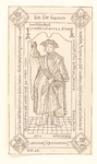 2134 De grafzerk no. 25 van meester Jasper Quirijnsen, dokter, overleden 12 januari 1531, Jacomine Clausdochter, ...
