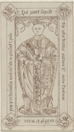 2142 Grafzerk van Johannes Wittonis (Witteszoon), overleden 14 november 1499, kanunnik, afgebeeld een geestelijke in ...