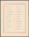 2187-5 Namen van de aanbieders aan burgemeester mr P.J.C. Hennequin van Sint Kruis