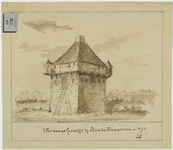2207b 't Fort aan de Kruisdijk bij Sluis in Vlaanderen. 1692. Het fort aan de Kruisdijk bij Sluis