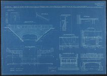 2287-7 Brug tot Toegang Electrische Centrale Zeeuwsch Vlaanderen. Ontwerp voor de PZEM-centrale te Westdorpe. Details, ...