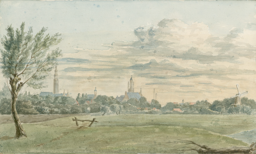 2349-35 Gezicht op Middelburg