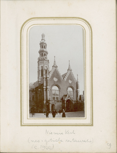 2433-9 De Nieuwe kerk en de Lange Jan te Middelburg