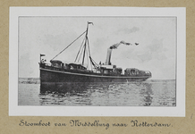 3-1 De Middelburg II van de stoombootdienst Middelburg-Rotterdam