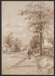 3171 Straat in Aardenburg / H. Seghers. [c. 1900]. 1 tekening : aquarel, sepia ; 34 x 24 cm, 1900 c.]