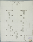 45 Platte grond met de oudste serken van de kerk tot Arnemuyden. Plattegrond van de Nederlandse Hervormde kerk te ...