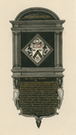 613 Het grafmonument van Johannes Boreel, schepen, raad en burgemeester van Middelburg, ambassadeur van Engeland, ...
