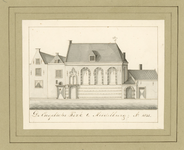 639 De Engelsche Kerk te Middelburg. De Engelse kerk in de Simpelhuisstraat te Middelburg