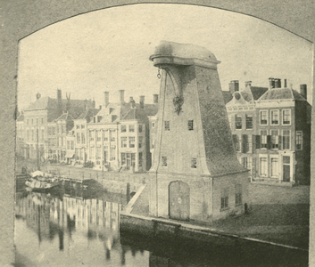 780 De kraan op de Dam Noordzijde te Middelburg (afgebroken 1862)