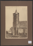 932b De zuidzijde van de toren van de Nederlandse Hervormde kerk te Ritthem, vóór de restauratie