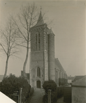 934a Gezicht op de toren van de Nederlandse Hervormde kerk te Ritthem, na de restauratie