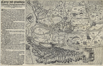 113 Afbeelding van den groten tocht in vlaenderen in de maent Aprilis 1604 van d' E.M. Heeren Staten Generaal [on]der ...