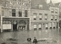 1141 Overstroming op de Kleine Markt te Vlissingen