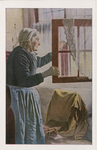 1389-3 Walcheren, Klederdracht. [c. 1930]. 1 mapje, 8 foto's : lichtdr., in kleur ; 13,5/8,5 x 8,5/13,5 cm, 1930 c.