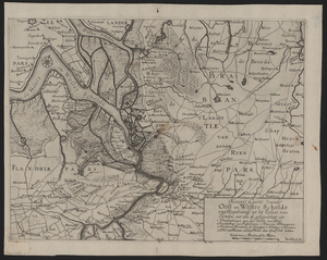 142 Nieuwe Caerte van de Oost en Wester Schelde van Rupelmonde tot het Eijlant van Tertolen .... Kaart van de ...