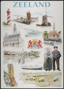 1477 'Zeeland' / R. Visser. Goes : Pitman , 1983. 1 affiche : in kleur; 70 x 50 cm, 1982