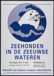 1490 Zeehonden in de Zeeuwse Wateren Middelburg Kapittelzaal Abdij 18 maart-4 mei. Middelburg : Provincie Zeeland , ...