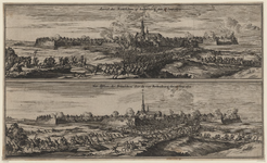 182 Aenval der Franschen op Ardenburg den 29 Juny 1672. Het Afslaen der Franschen door die van Ardenburg den 29 Juny ...